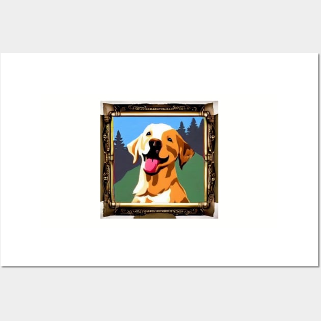 Dogs Are My Favorite People Retrievers Wall Art by thorhamm